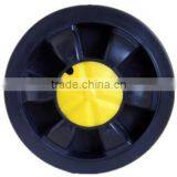 5 Inch Plastic Wheel for Garden Cart, Trolley, Shopping Cart thumbnail-1