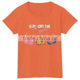 OEM Service Women Custom Tshirt 100% Cotton Casual Multi Colors t Shirt thumbnail-3