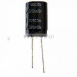 6.3 V-100v Aluminum Electrolytic Capacitors
