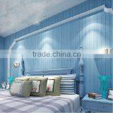 Non Woven New Design Blue Mediterranean Wallpaper Wholesale
