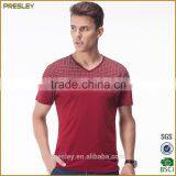 Presley OEM New Gradient Sublimation Printing T-shirt Jersey Customized Men t Shirt thumbnail-4