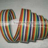 0.6mm rainbow ribbon IDC cable