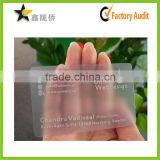 2015 Hot Custom Gold Foil Color Changing Clear Business Cards Quality Choice thumbnail-2