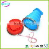 Outdoor High Quality Collapsible Silicone Folding Cup