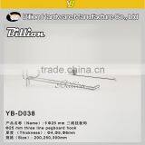 5.7 Pegboard Display Hook Chrome Cardboard Hook Metal Scan Hook