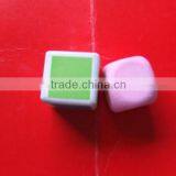 free shipping and cheaper education foam dice/colorful dice/EVA DICE