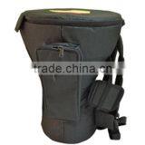 African Djembe Drums Gig Bags Pro Nylon Black With African Map thumbnail-2