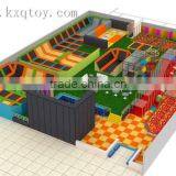 Luxury Indoor Trampoline Park Huge Indoor Trampoline Park With Dodge Balls,slam Dunk,sea Balls,foam Pit for Adult and Kids thumbnail-3