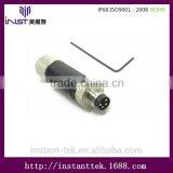 INST M8 Sensor 180degree Screw Mating (Molded With Cable) Connector thumbnail-2