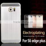 Hot selling design Electroplating tpu case for samsung galaxy s6 edge plus case                        
                                                                                Supplier's Choice