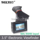 3.5 Inch SDI Input and Output Small EVF for Dslr Camcorder BMCC