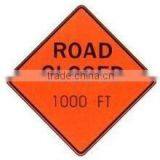 Metal Traffic Signs,Reflective Aluminum Traffic Signs,Detour Sign,Road Sign, thumbnail-3