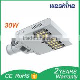 30w-150w led street light Aluminum body and lathe outdoor lamps