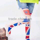 Children Silk Stocking Seamless Colored Printed Little Girl Tights thumbnail-1