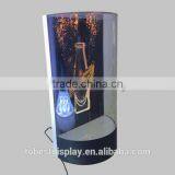 Fashion Single Custom Wholesale LED Acrylic Bottle Display/acrylic Wine Bottle Holder/acrylic Wine Rack