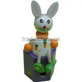 Wholesale Wood Hand Made Zebra Puppet Toy Made in China thumbnail-2