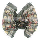 Floral Printing Best Quality on Sale Multi Colored Infinity Scarf thumbnail-2