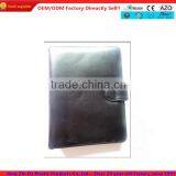 Leather Book Cover With Zipper thumbnail-1