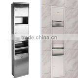 Integrated Commercial Washroom,public Washroom Hygiene Solution,3 in 1 Combination Equipment,Hand Dryer,Towel Dispenser,Wastebin