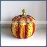 Hot Selling Ceramic Material Halloween Pumpkin Shape Canister thumbnail-6