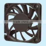 Taiwan TUV CE UL ROHS Certified Customized DC Axial Cooling Fan Plastic Impeller in 60x60x11mm with HIGH SPEED