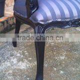 Finished Furniture - Dining Chair With Black Finish Color