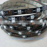 5050 SMD RGB 30LED/m Addressable Color Strip Light 5V Black PCB WS2812b Led Strip Ip65 thumbnail-2