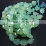 Faceted Aqua Chalcedony Nuggets