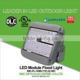120w Crazy Cheap Price UL DLC Module Outdoor Flood Light Led With HLG Mean Well Driver by Factory Direct