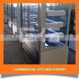 Competitive Prices Commercial Free Standing Glass Modern Bakery Cake Showcase Cake Freezer Cake Display Cabinet thumbnail-6