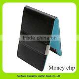 MC007B New Products 2013 Fashion Leather Fancy Money Clip Wallet thumbnail-1