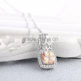 Wholesale Jewelry 925 Sterling Silver Gemstone Necklace Jewelry Set thumbnail-2