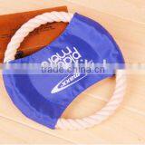 Best Selling Pet Dog Frisbee , Puppy Cat Chew Throw Rope , Disc Fun Flyer Training Play Games Toy thumbnail-3