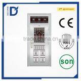 2016 New Type Hot Sale Security Steel Door Durable Embossed Design Stainless Steel Door thumbnail-3