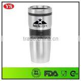 Plastic Insulated Double Walled Coffee Mug Thermal Cup