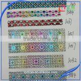 New Design 24row Plastic Rhinestone Mesh