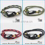 Good Price Wholesale Nylon Anchor Paracord Bracelet With Lobster Clasp thumbnail-1