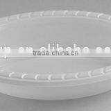 17x12cm Plastic Oval Plate