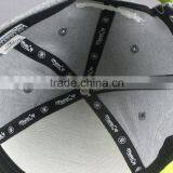 Custom High Quality 6-panel Knitted Baseball Cap With Thin Embossed thumbnail-6