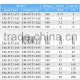 EMHEATER EMI 3 Phase 380V 4kw ac Output Harmonic Filter thumbnail-5