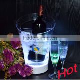 Plastic acrylic led ice bucket for Moet Chandon promotion