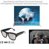 Fashion Remote Control 1080p Full hd 5mp Lens Wifi Spy Camera Glasses thumbnail-1