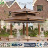Wood Plastic Composite Outdoor Landscape Corridor