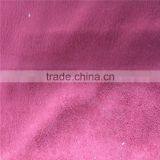 100% polyester suede fabric for shoes, bags, upholstery fabric