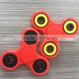 Red Color Fidget Toy Hand Spinner With Ceramic 608 Bearings Colorful