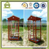 SDB02 High Quality Wooden Parrot Birds Cage Pigeons for Sale thumbnail-4