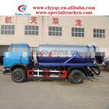 Dongfeng 8cbm Sewage Vacuum Tank Truck System thumbnail-3
