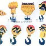 Crane Hook Block for Lifting - Double Hooks Block Used on Crawler Crane, Truck Crane - Crawler Crane Hook thumbnail-5