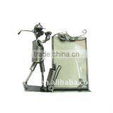 Metal Craft Figurine Pen Holder ZPXW-999-001 thumbnail-1