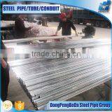 Hot Dipped Galvanized A53 Type F GSM200 Welded DN20 Steel Pipe thumbnail-1